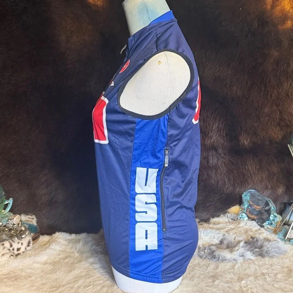 USA Sleeveless Cycling Vest XXS (6021) - Picture 3 of 5